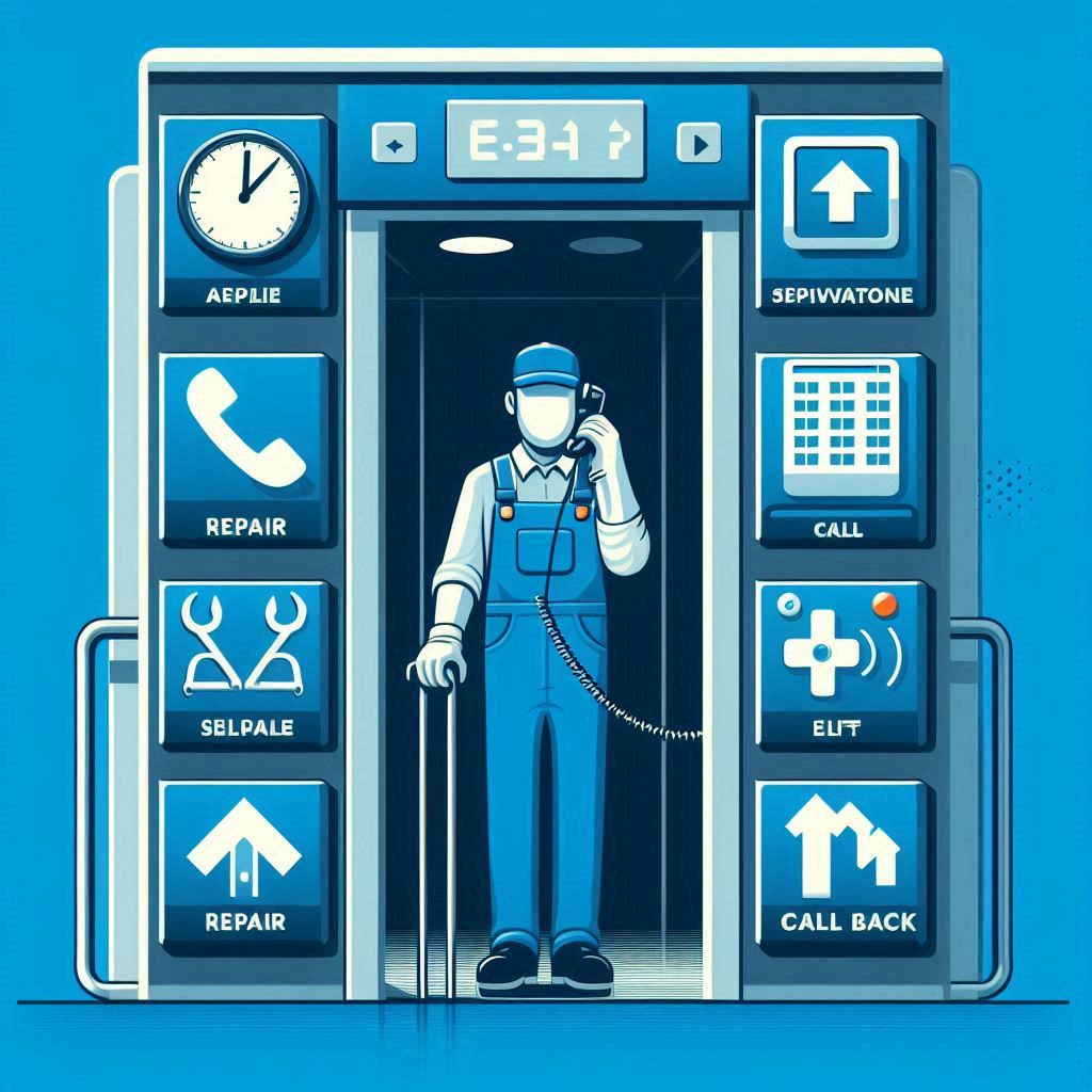 Repair _ Call Back for all lifts in blue theme